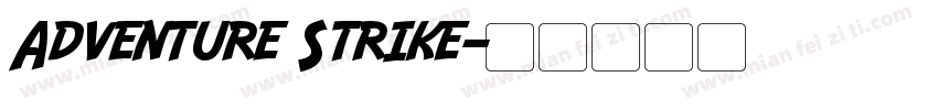 Adventure Strike字体转换